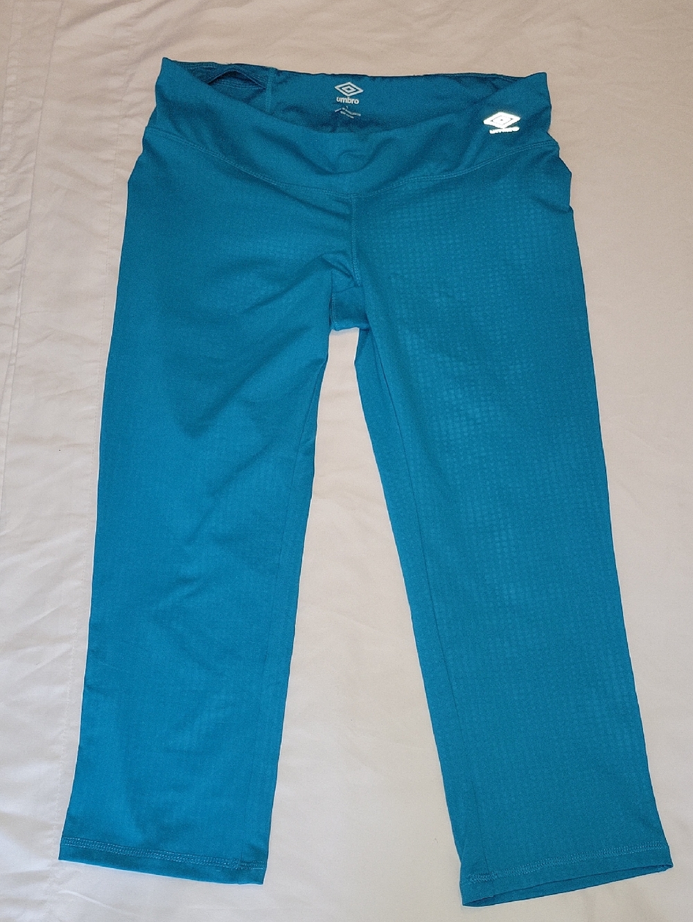 Umbro Teal Capri Leggings for Girls